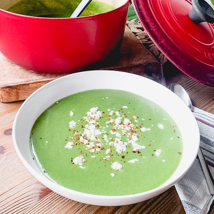 Broccoli and Spinach Soup