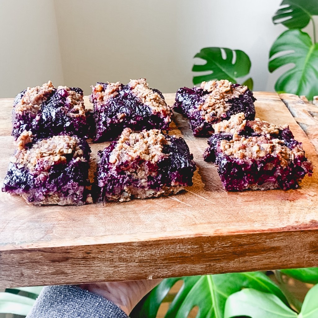 Blueberry Oat Bars