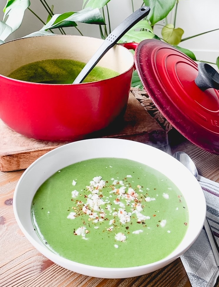 Broccoli and Spinach Soup