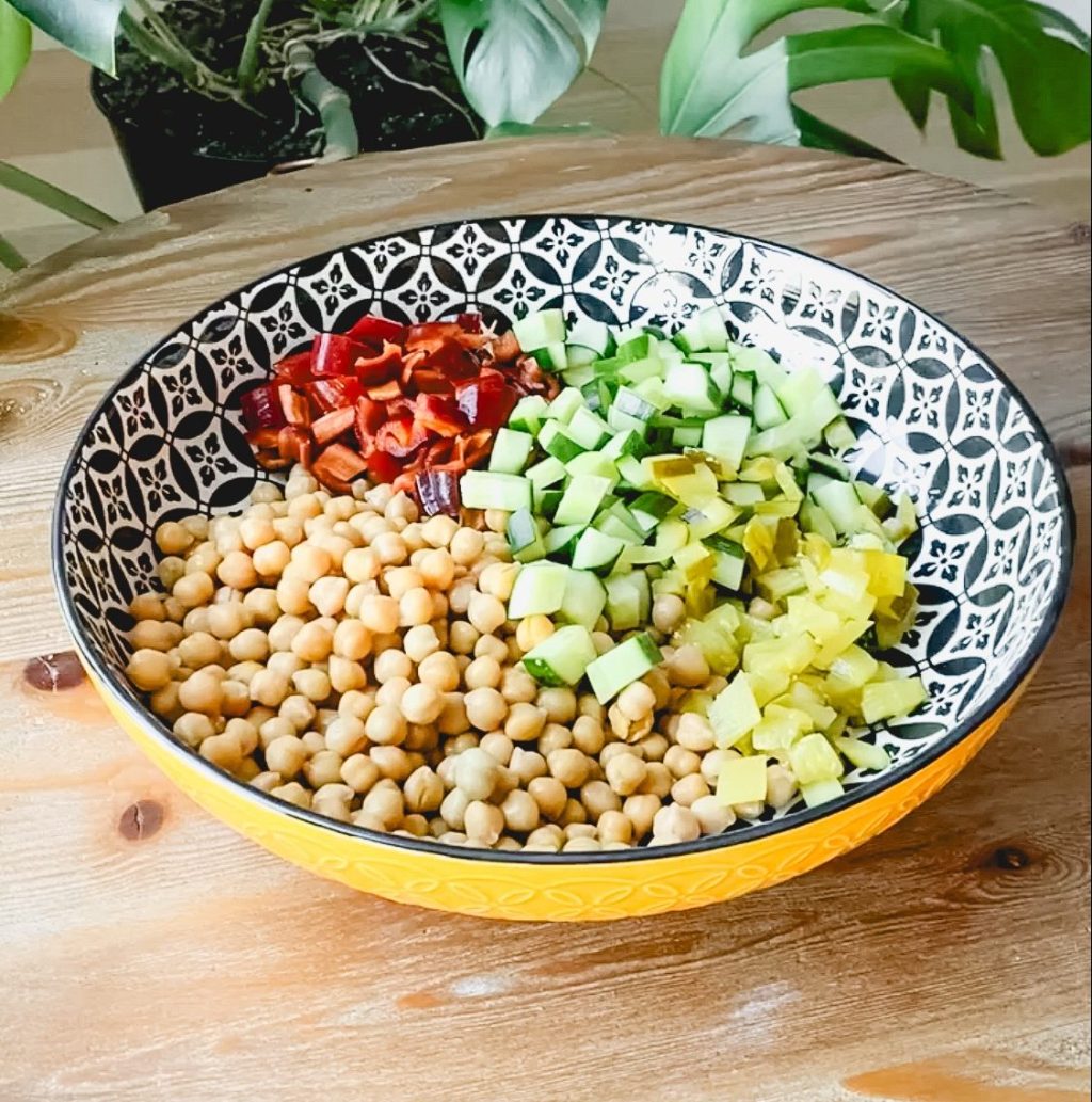Dill Pickle Chickpea&nbsp;Salad