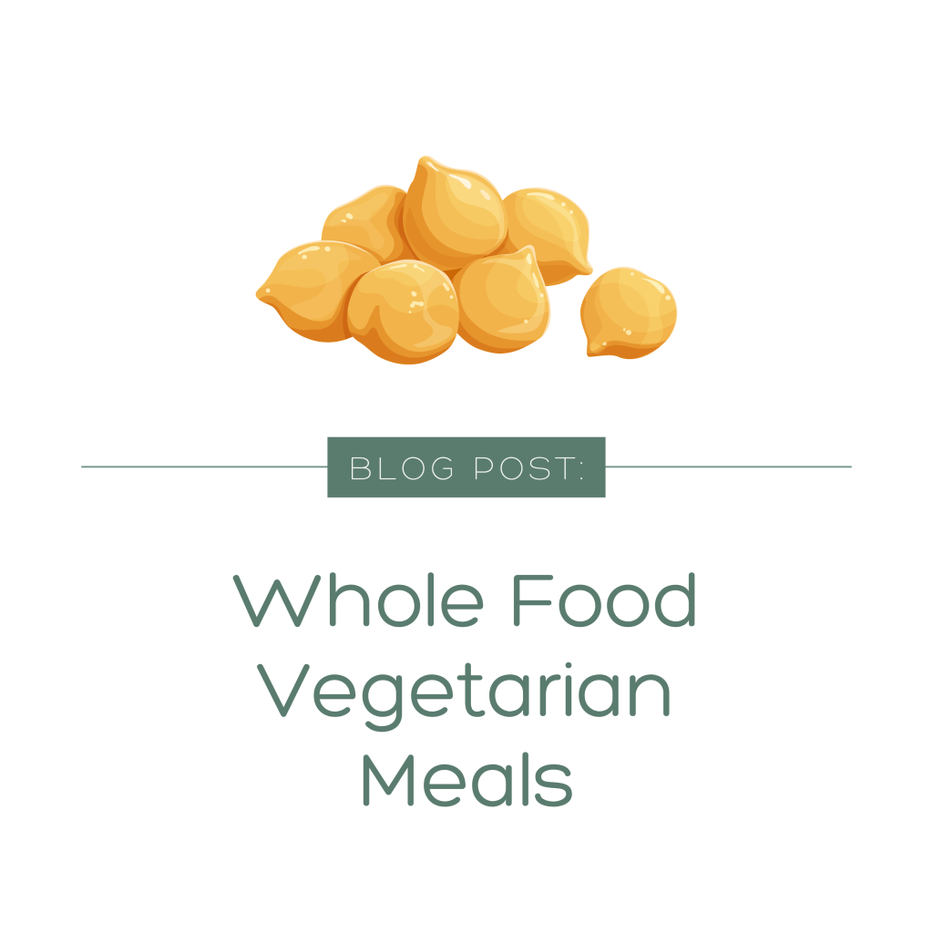 Whole Food Vegetarian&nbsp;Meals